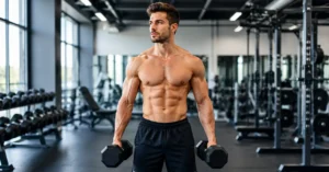 Balanced dumbbell training to build a symmetrical body